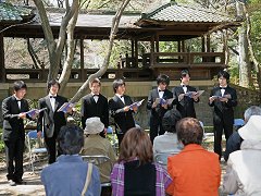 揚揮荘北庭園会場
