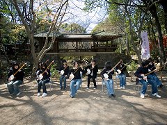 揚揮荘北庭園会場