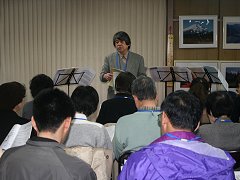 敬愛の家演奏光景