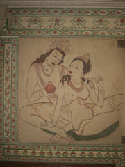 楊輝荘聴松閣壁画